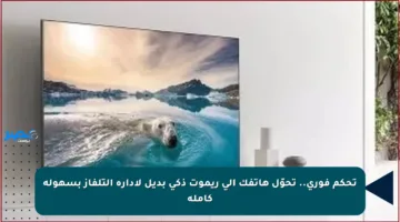 تحكم فوري.. تحوّل هاتفك إلى ريموت ذكي بديل لإدارة التلفاز بسهولة كاملة